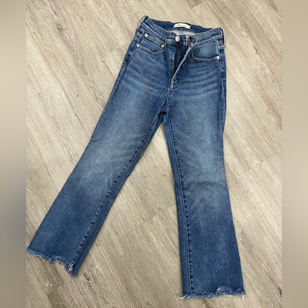 Madewell crop flare Jean